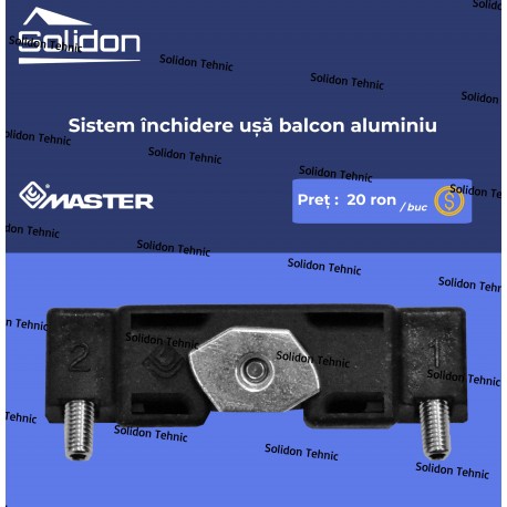 Sistem inchidere usa balcon aluminiu