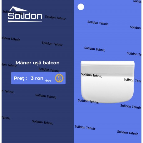Maner usa balcon alb