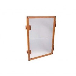 Kit plasa tantari standard pentru fereastra, pe balamale, stejar auriu RAL8003