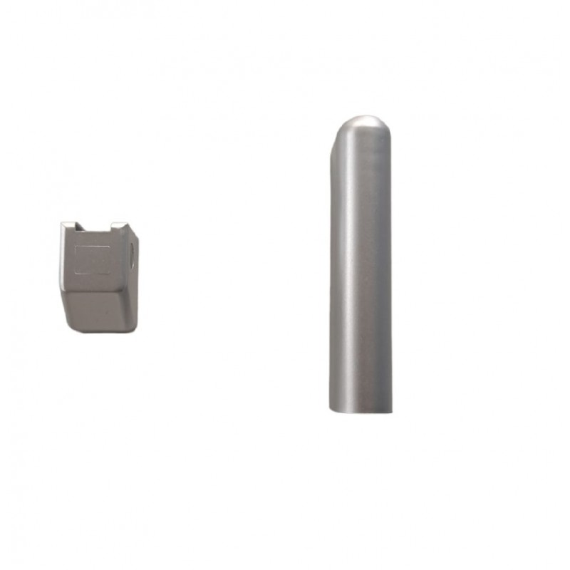 Set balama inferioara, Roto, tamplarie PVC, sarcina 100kg, argintiu F1 ...