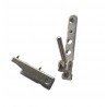Set balama inferioara, Roto, tamplarie PVC, sarcina 100kg, maro inchis