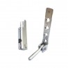 Set balama inferioara, Vorne, tamplarie PVC, sarcina 100kg, stejar auriu RAL8003