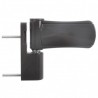 Balama reglabila 3D, 105mm, sarcina 120kg, gri antracit