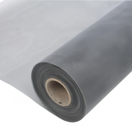 Plasa insecte, rola 36mp, din fibra de sticla, gri inchis, latime 1.2m, lungime 30m