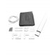 Kit plasa tantari complet pentru usa, pe balamale, alb RAL9016