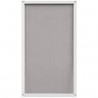 Kit plasa tantari standard pentru fereastra, pe balamale, alb RAL9016