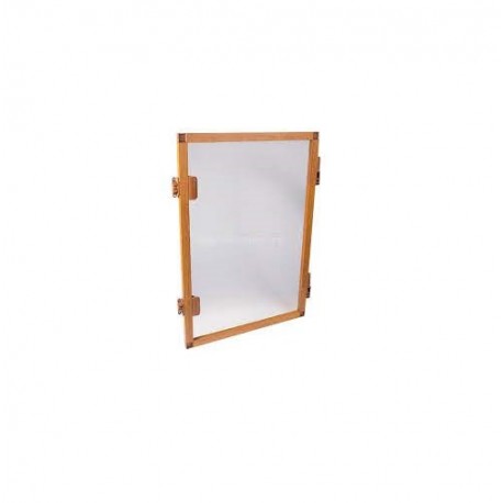 Kit plasa tantari standard pentru fereastra, pe balamale, stejar auriu RAL8003