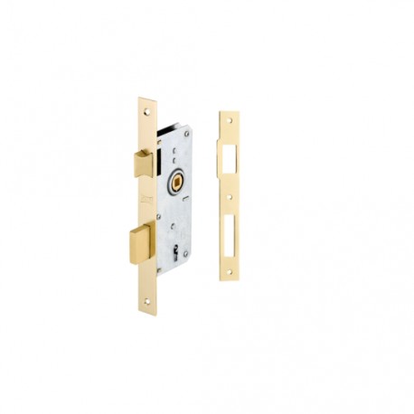 Broasca ingropata, Kale 166AR, pentru usi de interior, interax 72mm, backset 40mm, auriu