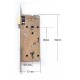 Broasca ingropata, usa interior, dimensiune 20×230, backset 42.5mm, interax 90mm, pentru butuc