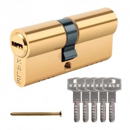 Cilindru yala (butuc) Kale Kilit, usa metalica, centrat, dimensiune 90mm (40x10x40)