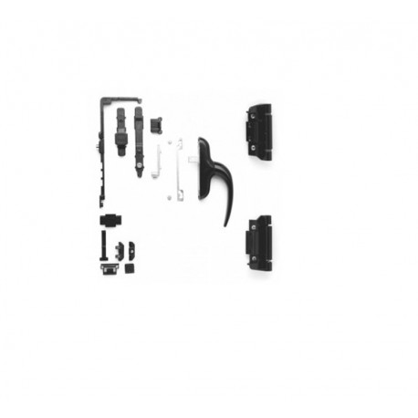 Mecanism dubla deschidere (oscilobatanta) pentru ferestre, tamplarie aluminiu, negru