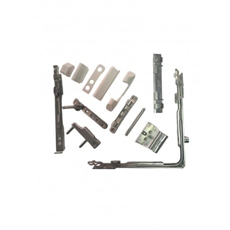 Sistem de feronerie Kale, deschidere dubla (oscilobatanta), tamplarie PVC, falt profil 13mm