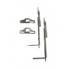 Set zavor fereastra, deschidere simpla(batanta) PVC, Kale, 190mm