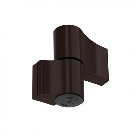 Balama 3D aplicata dubla, Jocker, tamplarie aluminiu, negru RAL9005