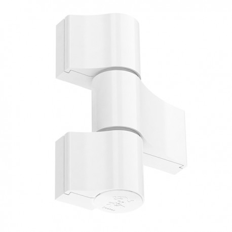 Balama 3D aplicata tripla, Jocker, tamplarie aluminiu, alb RAL9016