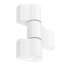 Balama 3D aplicata tripla, Jocker, tamplarie aluminiu, alb RAL9016