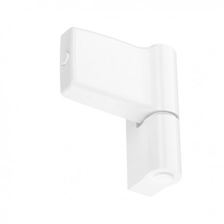 Balama reglabila 3D, Jocker, tamplarie PVC, 105mm, sarcina 120kg, alb