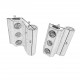 Balama clasica, Solowin, tamplarie aluminiu, 45mm, negru