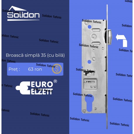 Broasca simpla 25 Euro Elzett (cu bila)