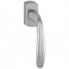 Maner fereastra, Hoppe, model New York, secustik, din aluminiu, ax tija 7×40, titan