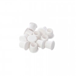 Dop mascare suruburi, set 10 bucati, alb RAL9016