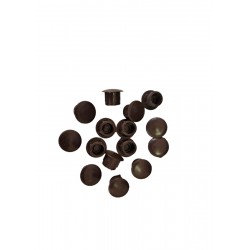 Dop mascare suruburi, set 10 bucati, maro inchis RAL8019