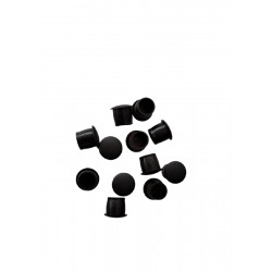 Dop mascare suruburi, set 10 bucati, negru RAL9005