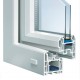 Picuratori softline pentru ferestre si usi pvc, set 10 bucati, maro deschis RAL8003