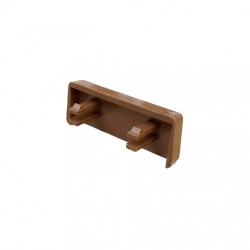 Picuratori softline pentru ferestre si usi pvc, set 10 bucati, maro inchis RAL8019