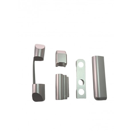 Set mascute balamale, Kale, tamplarie PVC, argintiu F1