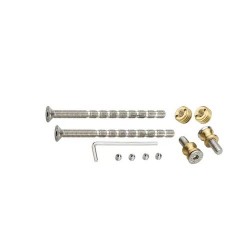 Set fixare maner inox simplu