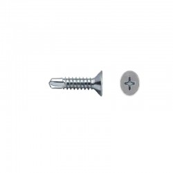 Set surub autoforant, cap inecat, dimensiune 3.9×19 mm, 20 buc