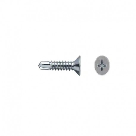 Set surub autoforant, cap inecat, dimensiune 3.9×19 mm, 20 buc