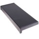 Glaf PVC interior pentru ferestre Gri Antracit 200 x 15 cm, Include piese laterale + Silicon alb 280 Ml, 24GL
