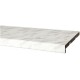 Set glaf pvc, latime 15 cm x 76 cm lungime, marmura, cu capace laterale, pentru ferestre