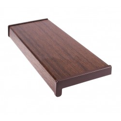 Glaf PVC interior pentru ferestre, wenge, 100 x 25 x 2 cm