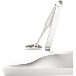 Amortizor ISEO IS 60 EN 2-4 brat cu blocare 228x69x51mm alb Ral 9016