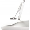 Amortizor ISEO IS 60 EN 2-4 brat cu blocare 228x69x51mm alb Ral 9016