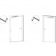 Amortizor ISEO IS 60 EN 2-4 brat cu blocare 228x69x51mm alb Ral 9016