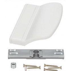 Sistem usa balcon, SOLIDON mâner Plastic, Alb