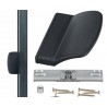 Maner usa balcon, SOLIDON, Plastic, Gri Antracit