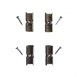 Blocator ( placută ) inchidere 2 canate Vorne, set 4 buc. pentru stulp usi si fereste PVC