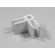 Coltar 40 x 20 pentru profil rectangular Aluminiu Alb