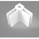 Coltar 40 x 20 pentru profil rectangular Aluminiu Alb