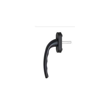 Maner fereastra PVC - simplu Gri Antracit