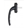 Maner fereastra PVC - simplu Gri Antracit