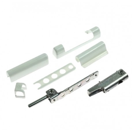 Balama inferioara pentru ferestre, alb, 85 x 30 x 15 mm, maxim 100 kg