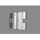 Set balama superioara falt 13mm pentru simpla deschidere Vorne