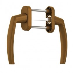 Maner dublu, Medos, model Victory, usa balcon, bronz F4