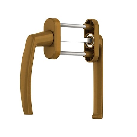 Maner dublu, Medos, model Victory, usa balcon, exterior plat, bronz